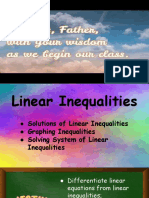 Q3-W5 Linear Inequalities
