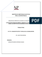 Trabajo Final Analisis Politico y Social Odracir Espinoza