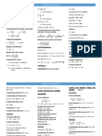 Formulario Completo Matemáticas Iii