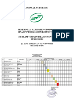 Jadwal Supervisi