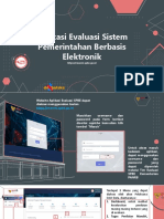 Tutorial Aplikasi Evaluasi Spbe 2022