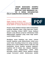 Ponpes Imam Bukhari Dompu Mengadakan Kegiatan Safari Dakwah Santri Dan Berbagi Al-Qur'an Di 4 Desa Kecamatan Kilo Kabupaten Dompu-Ntb