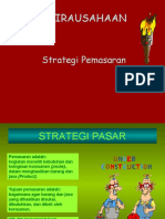 Topik 5 Dan 6 Strategi Pemasaran