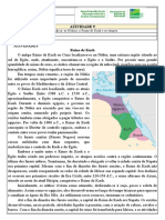 Atividade 9 6o Ano HIS Povos Da Antiguidde Na Africa Os Nubios o Reino de Kush e Os Etiopes