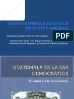 Guatemala en La Era Democrática