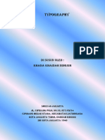 TYPOGRAPHY - Khana X AKL 1 PDF