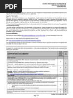 Visitor Visa Checklist Subclass