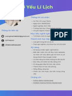 Blue & White Modern Double Sided Corporate Resume PDF