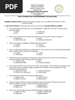 FINAL EXAMINATION IN EMPOWERMENT TECHNOLOGIES