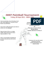 Skeet Paintball Flyer