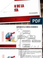 DIVISION DE LA ECONOMÍA y MÉTODOS DE LA ECONOMÍA