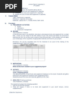 LP in Carpentry (Indicators 1 & 2)