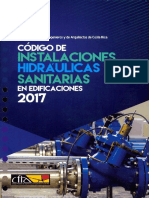 Codigo de Instalaciones Hidraulicas y Sanitarias en Edificaciones 2017 - Cfia PDF