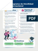 Infografía Programa de Movilidad Internacional PDF