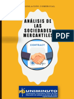 Análisis de las sociedades mercantiles y contratos comerciales