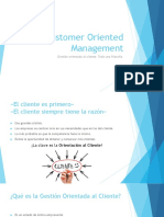 Customer Oriented Management