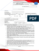 FORMULIR PEMELIHARAAN DAN PERAWATAN REGULATOR MTI Edit