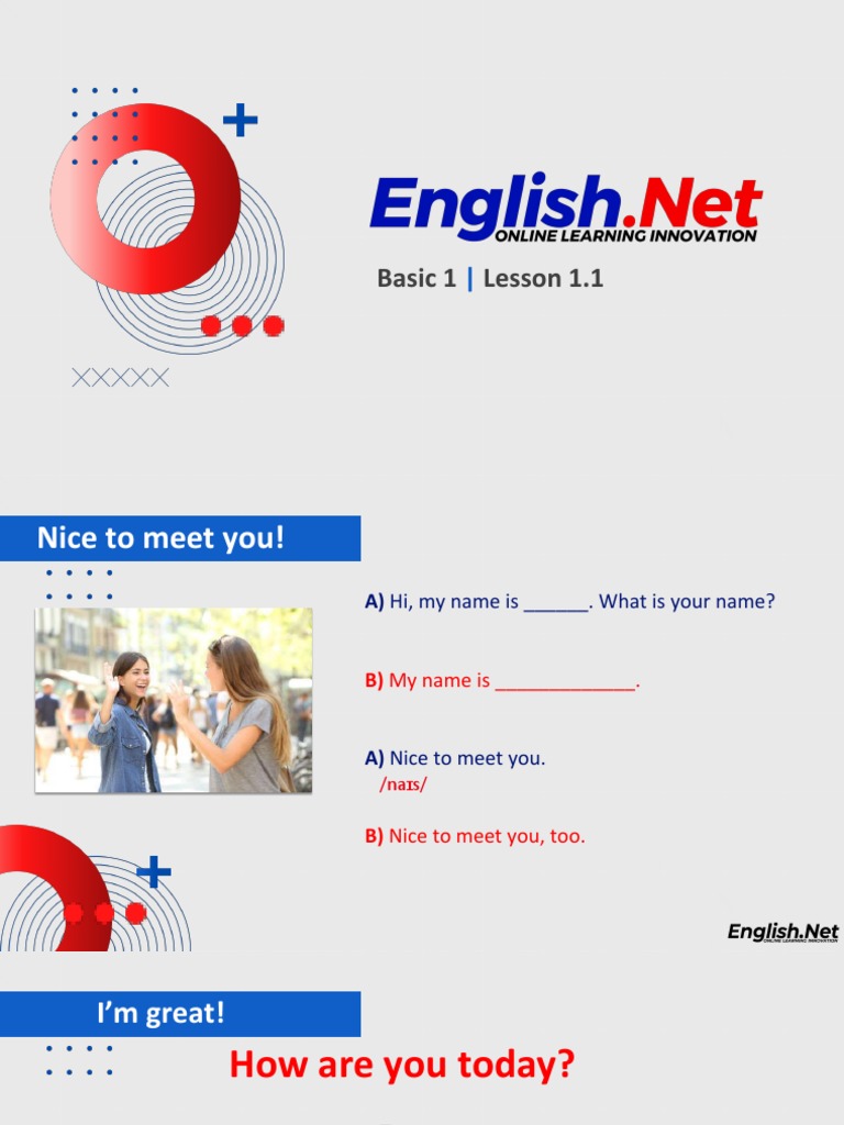 Introduction to basic english conversation pdf human communication