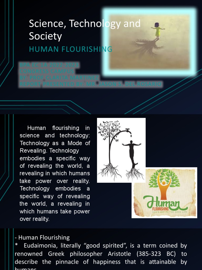 Report Human Flourishing Science, Technology and SocietyFINAL PDF Falsifiability Virtue
