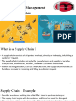 Stages of Supply Chain Management