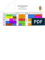 Horario Sexto A 2022