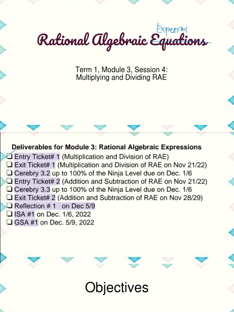 Multiplying and Dividing RAE Guide | PDF | Career & Growth