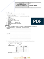 Devoir de Contrôle N°2 - Informatique - Bac Sciences Exp (2012-2013) MR Barka