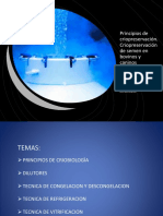 Principios de Criopreservación. Criopreservación de Semen en Bovinos y Caninos