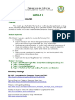 Module 3 Drug Education Instructions Guide