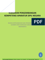 Kebijakan Pengembangan Kompetensi Aparatur Sipil Negara