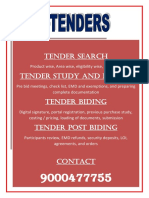 Tender Search, Bidding & Post Bidding Process Guide