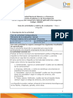 Guía de Actividades y Rúbrica de Evaluación - Unidad 1 - Paso 1 - Infografía PDF
