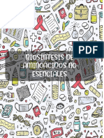 Biosíntesis de Aminoácidos No Esenciales PDF