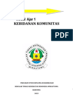 Modul Kebidanan Komunitas Utk Akre Bidan