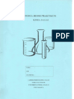 Modul Praktikum Kimia Dasar