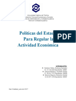 Trabajo Politica Economica