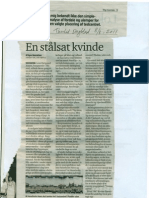 En stålsat kvinde, Egon Bennetsen 08.08.2011 Thisted Dagblad