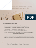 Lecture 1 Boiler Feed Water PDF