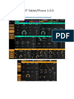 MIDISynth DT Tablet User Guide