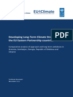 Developing Long-Term Climate Strategies in The EU Eastern Partnership Countries