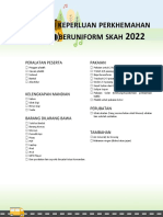 Senarai Keperluan Perkhemahan Badan Beruniform Skah 2022