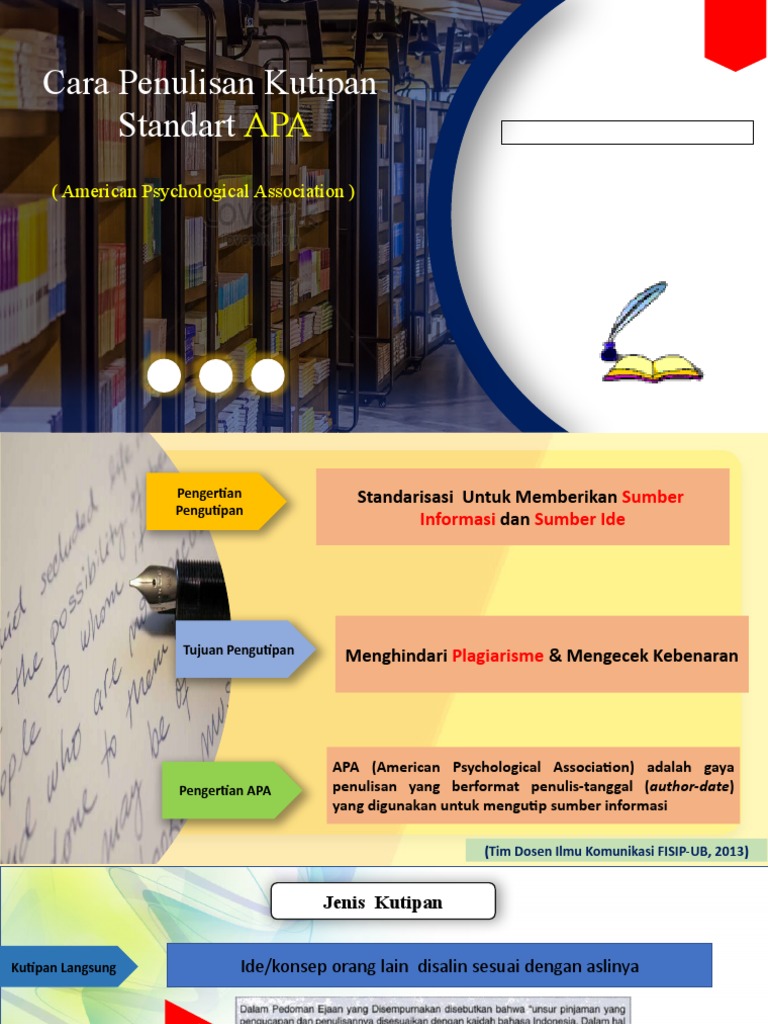 Panduan Kutipan APA | PDF
