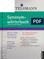 Synonymwörterbuch - Sinnverwandte Wörter PDF