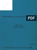 Programmes de Calcul D Ouvrages Types - Maj Conforme Aux Regles Bael91 Et Bpel91 - 1992 Cle2781b6