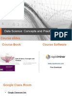 Data Science: Key Concepts and Algorithms