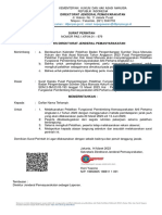 Surat Perintah Pelatihan Fungsional PK Ahli Pertama Angkatan LI Tahun 2023