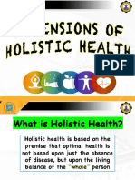 DIMENSIONS OF HOLISTIC HEALTH - GROWTH AND DEVELOPMENT (Autosaved) PDF