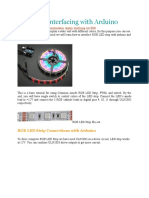 RGB LED Interfacing With Arduino