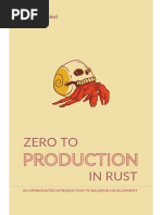 Zero 2 Prod Rust