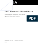 SWOT Assessment - Microsoft Azure